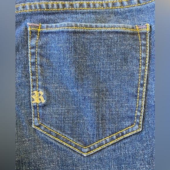 Ralph Lauren Rugby Women's Size 29 x 32 Blue Denim Skinny Tapered Jeans - Picture 8 of 13